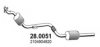 MERCE 2104904920 Catalytic Converter
